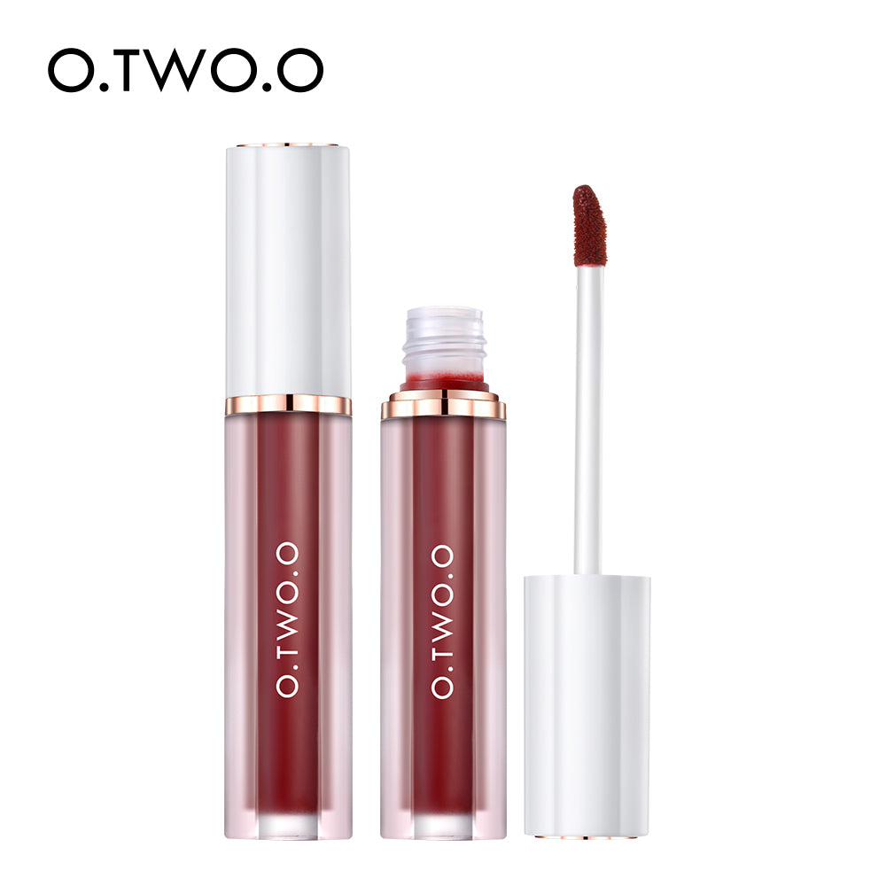 O.TWO.O Matte & Moisturize Air Misty Mousse Lip Gloss with 8 colors