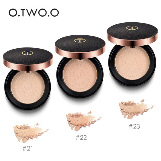 O.TWO.O 3 Colors Silky Smooth Face Powder Oil Control Foundation Makeup Setting Powder
