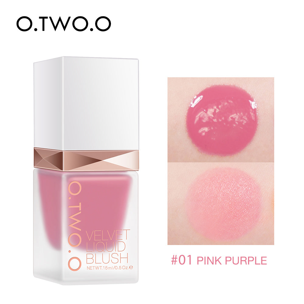 O.TWO.O  4 COLORS LIQUID BLUSHER