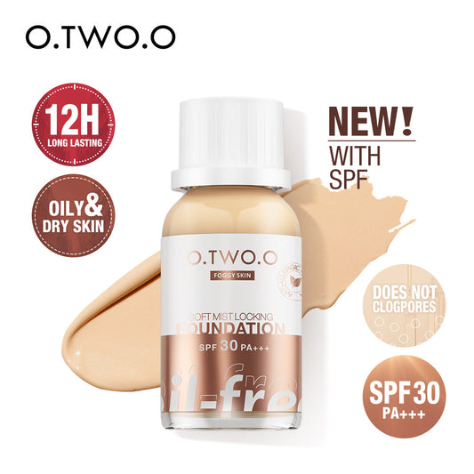 O.TWO.O Matt Finish Coverage Liquid Foundation