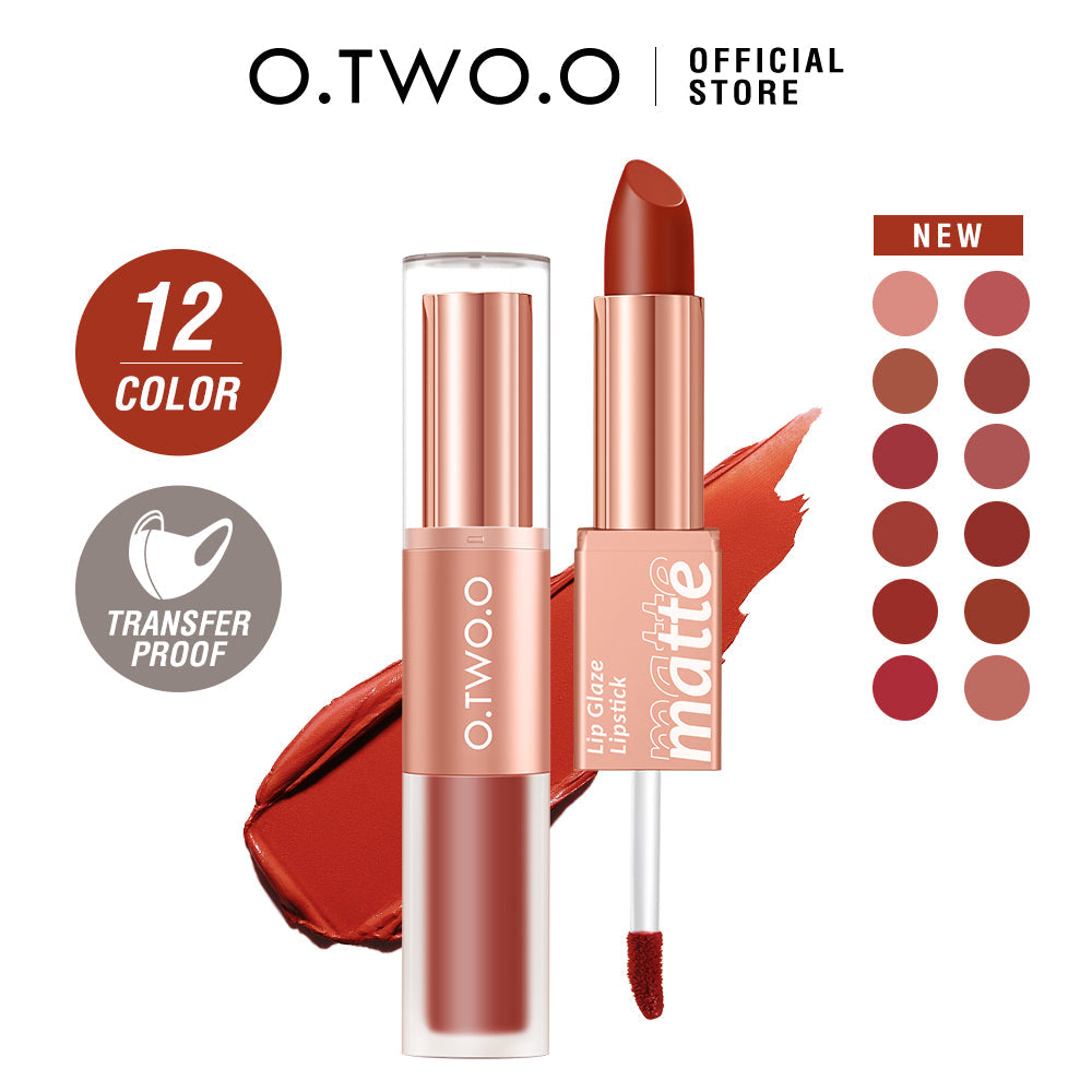 O.TWO.O  2 in 1 Lipstick Double Head Lipstick and Lip Mud