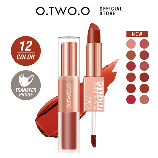 O.TWO.O  2 in 1 Lipstick Double Head Lipstick and Lip Mud