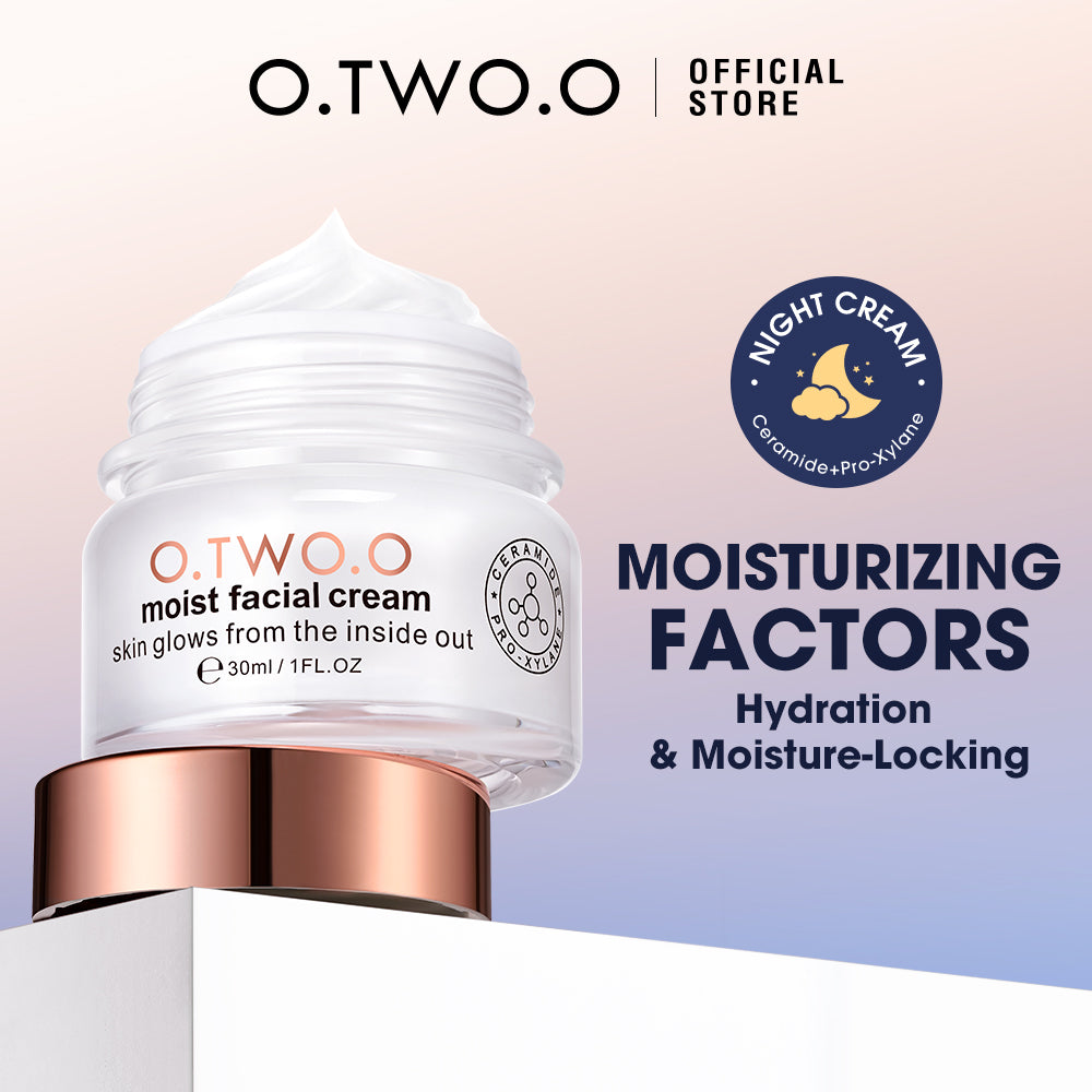 O.TWO.O Skin Care Day Cream Moist Facial Cream Moisturizing Refreshing Day Cream