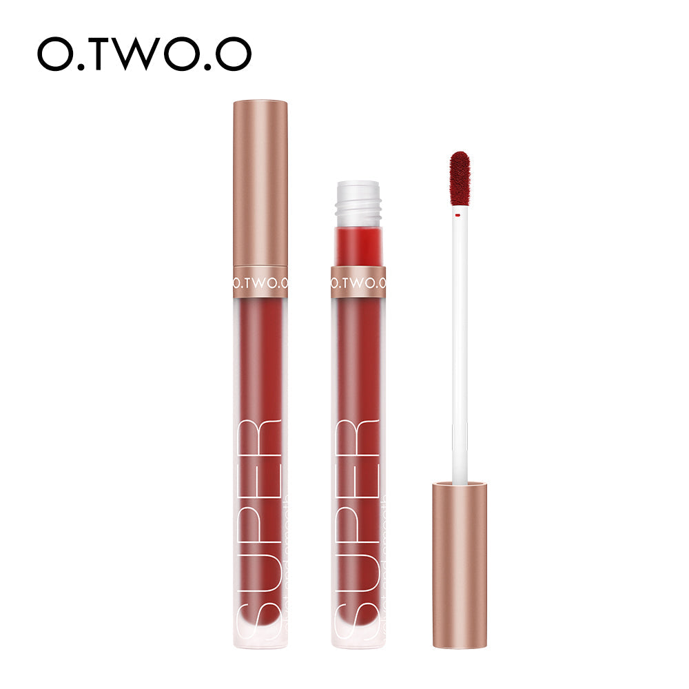 12 Colors Matte Waterproof Long Lasting Nude Liquid Lipstick Velvet Texture Lipgloss