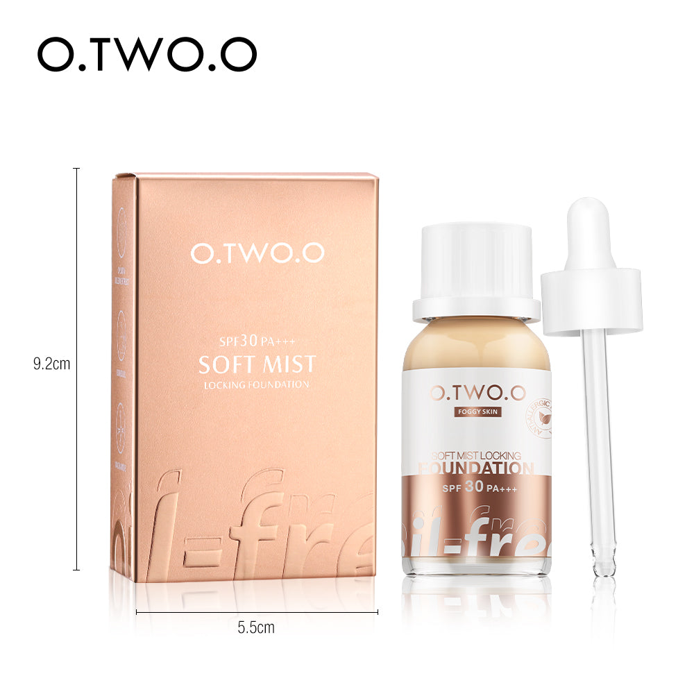 O.TWO.O Matt Finish Coverage Liquid Foundation