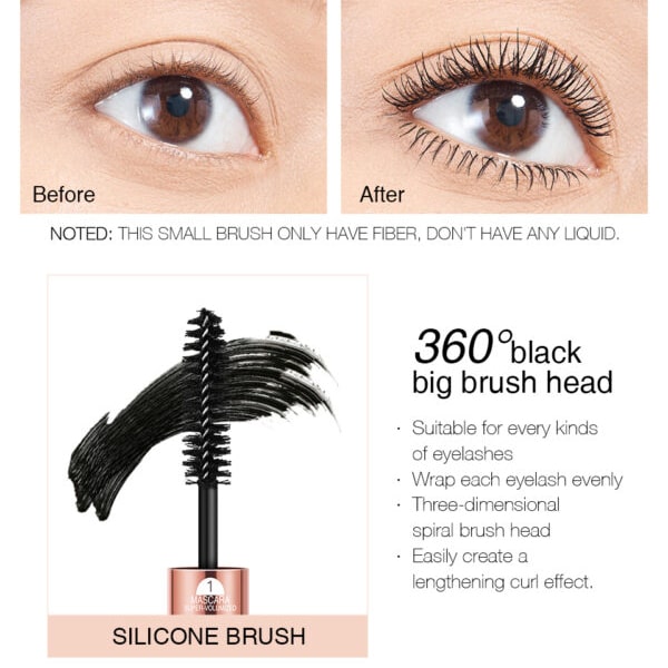 O.TWO.O Miracle Fiber & Mascara