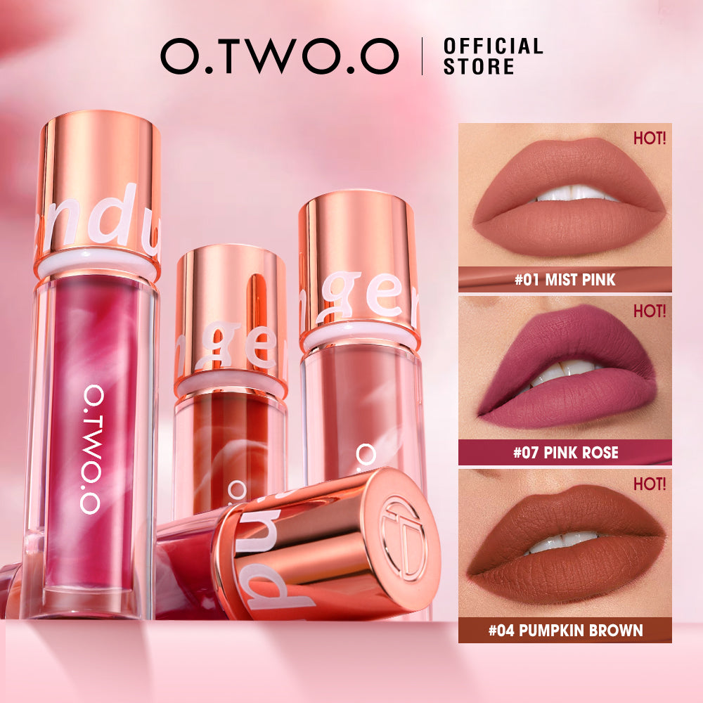 O.TWO.O Lip Gloss Marbling Water Proof Matt Finish