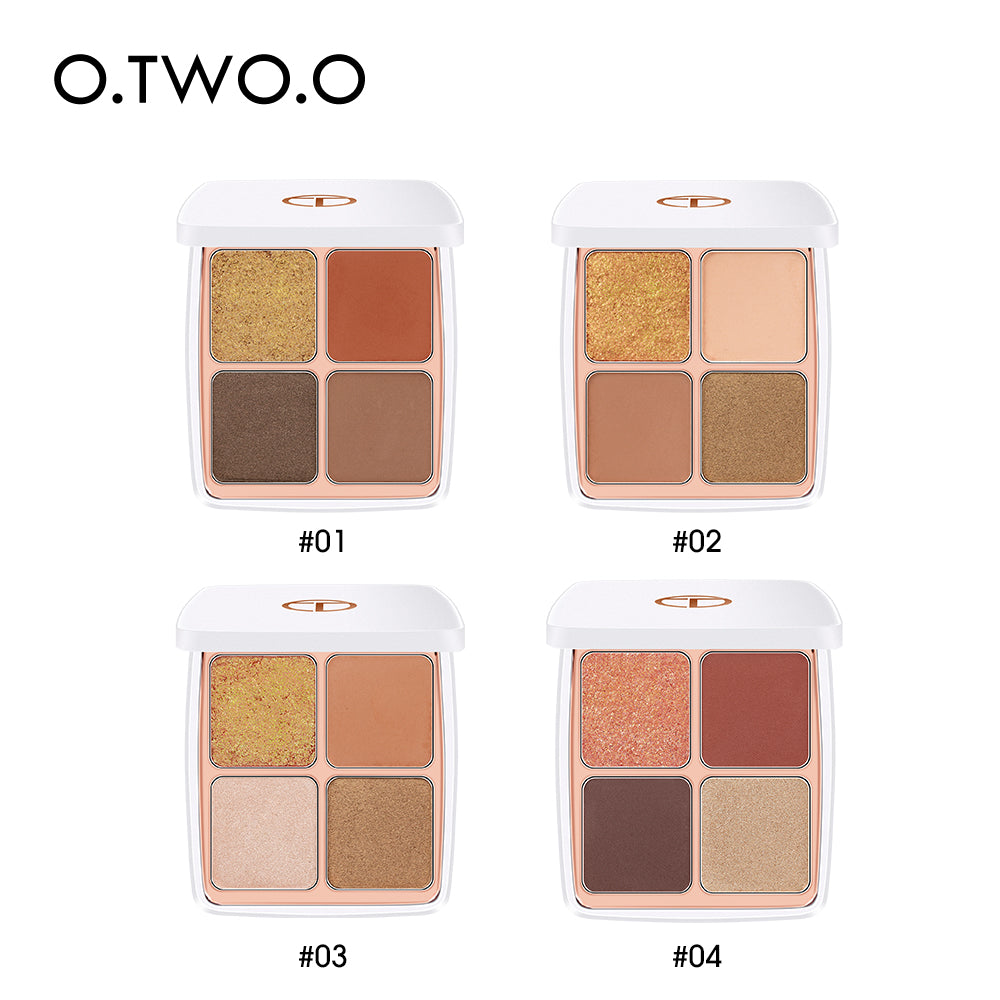 O.TWO.O Morocco series 4 color Eye Shadow Matte & Shimmer color