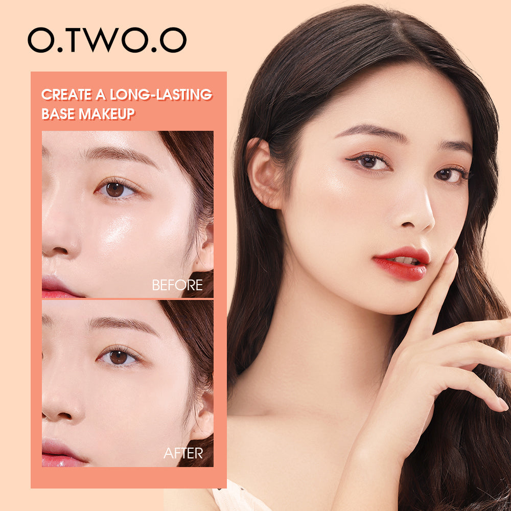 O.TWO.O New Arrival Matte and Silky White Case Pressed Setting Powder