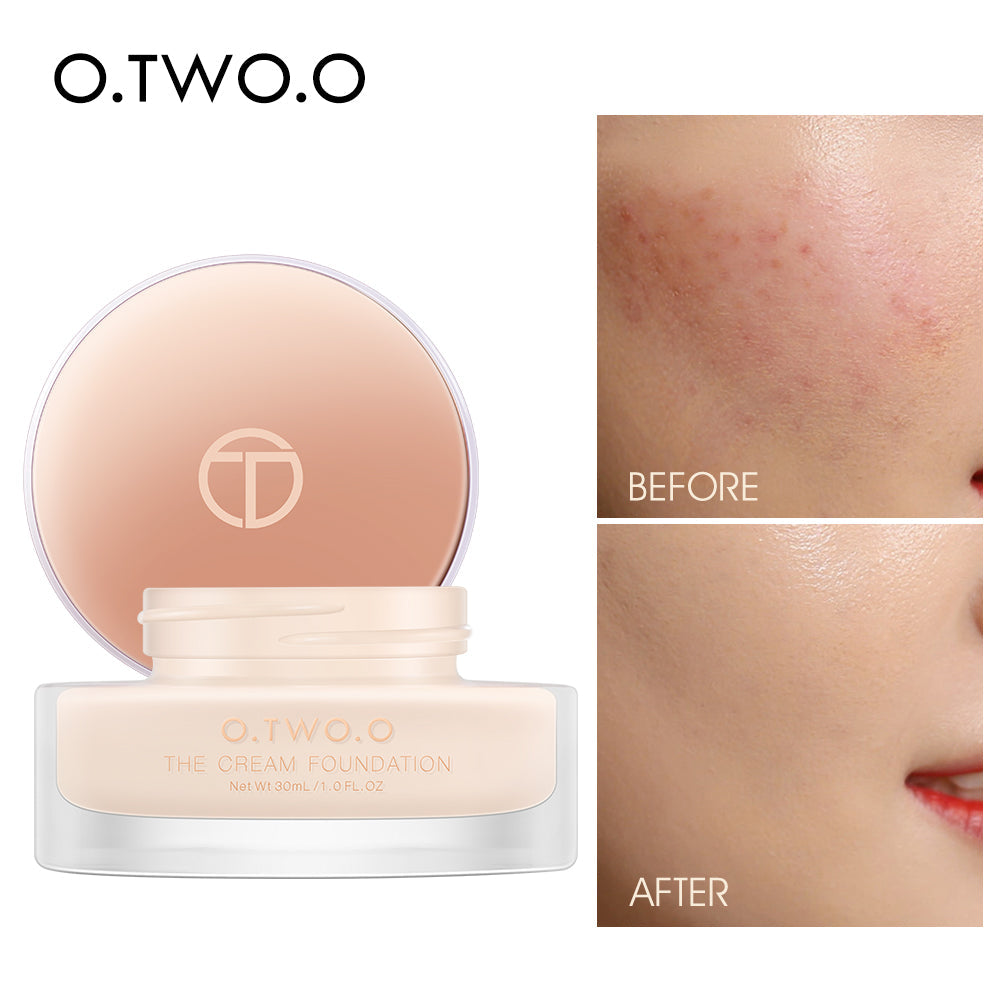 O.TWO.O New Arrival Cream Foundation with Skin Care founction