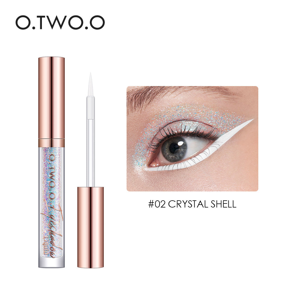 O.TWO.O New Arrival Hotest Liquid Eye Shadow with 8 Colors