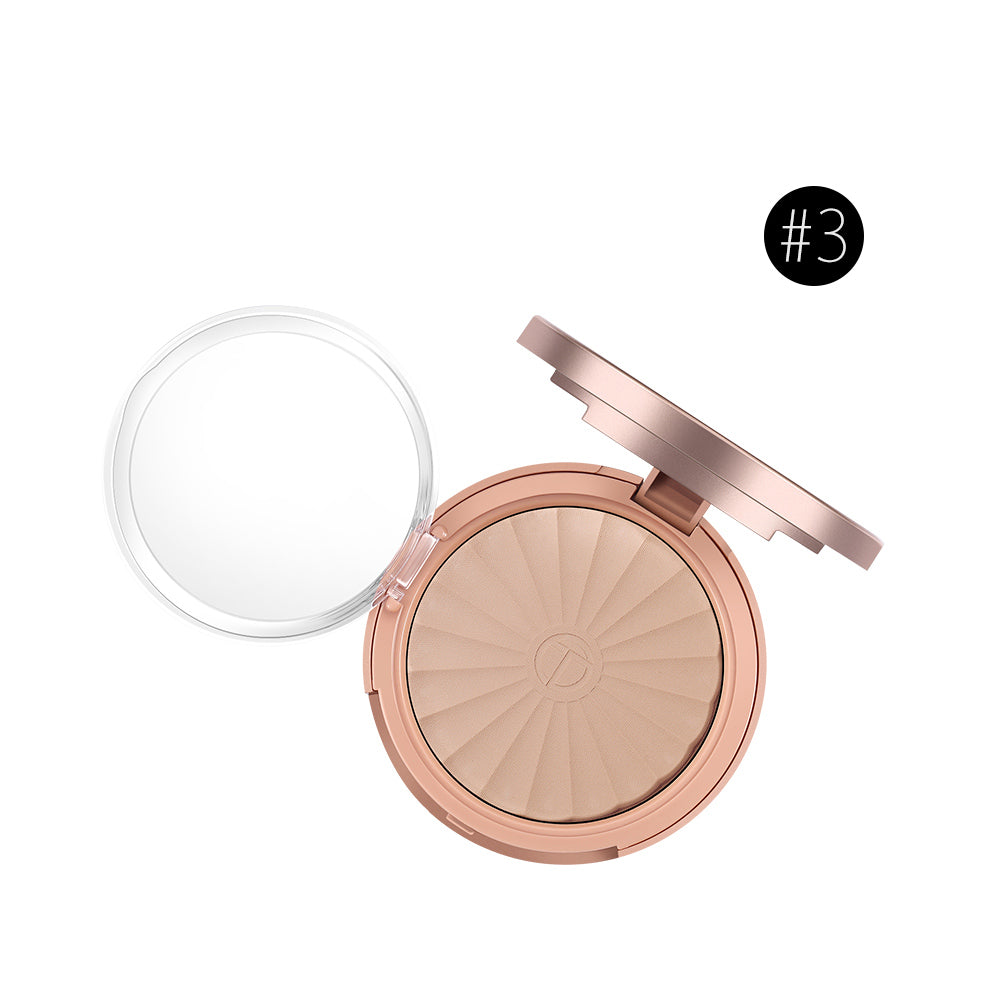 O.TWO.O Face Makeup Natural Look Perfect Light Pressed Powder Matte Long lasting Powder