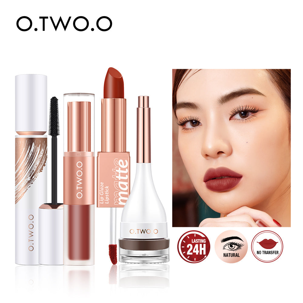O.TWO.O Cosmetics and Makeup Set For Lip Eyebrow Eyelash