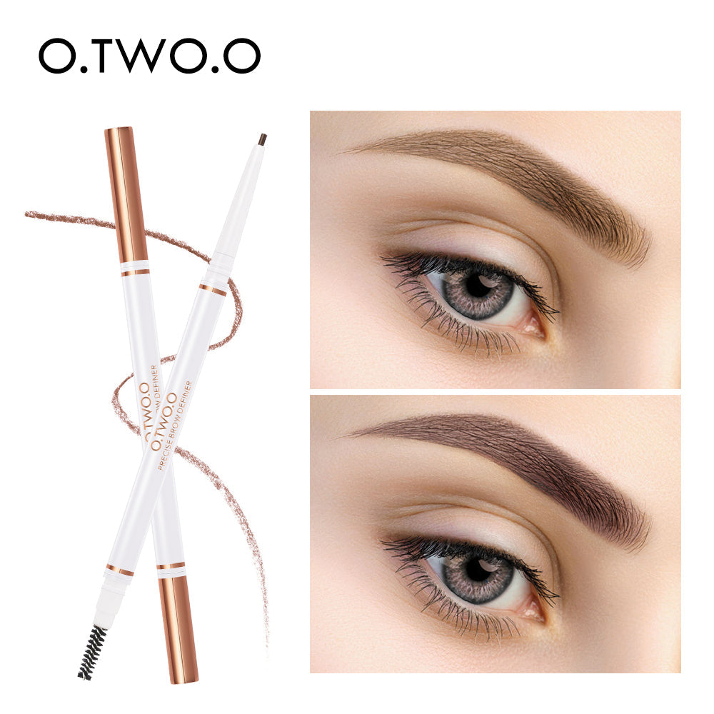 O.TWO.O 4 Popular Colors Microblading Eyebrow Pen Long Wearing Precise Brow Definer Makeup Eyebrow Pencil