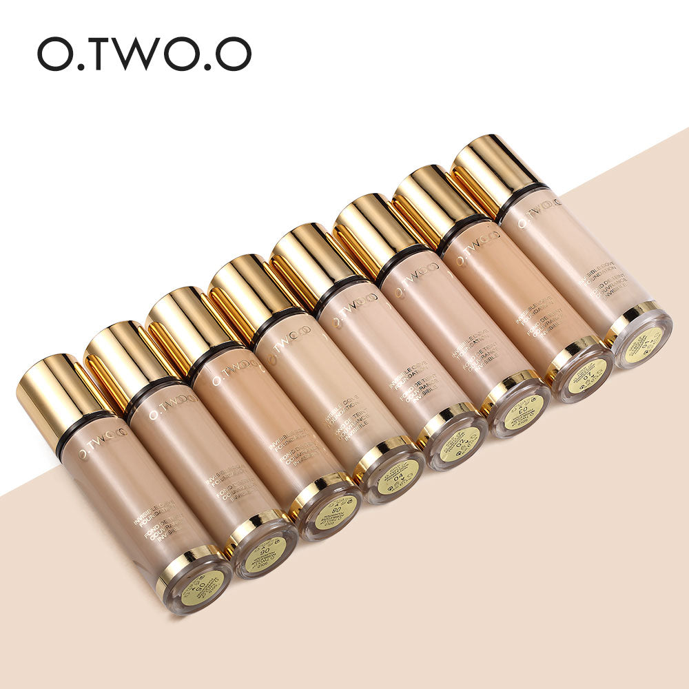 O.TWO.O 8 Colors Makeup Liquid Foundation fit For any color skin