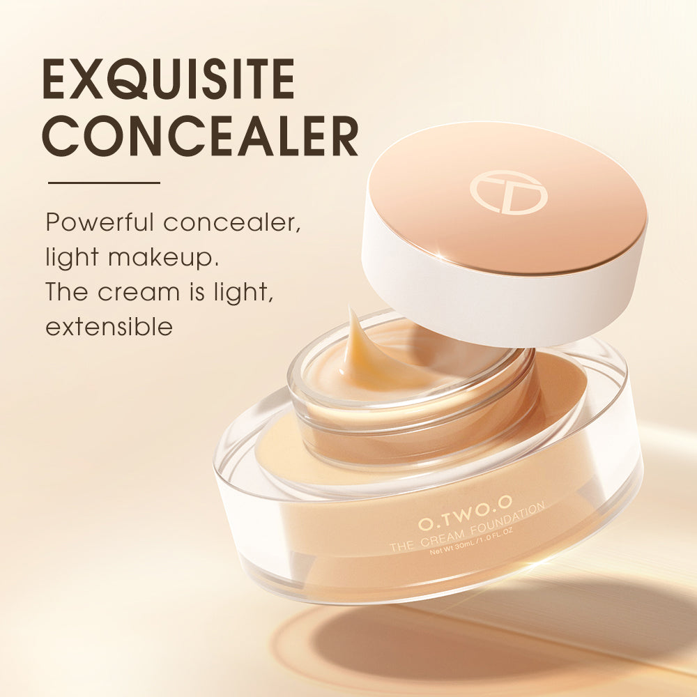 O.TWO.O New Arrival Cream Foundation with Skin Care founction