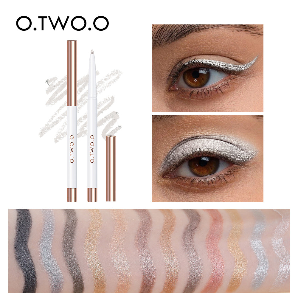 O.TWO.O New Arrival 12 Colors Eye Shadow Pencil Multi-Effect Eyeshadow Stick