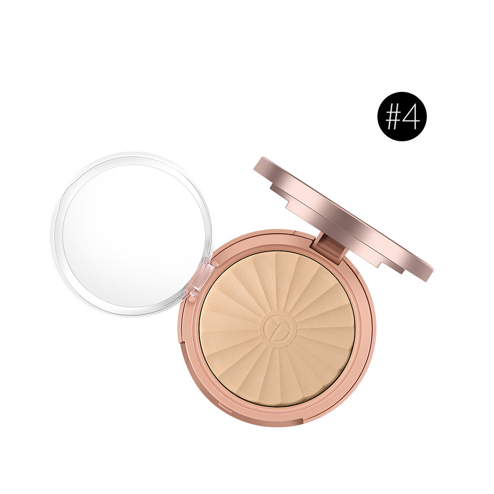 O.TWO.O Face Makeup Natural Look Perfect Light Pressed Powder Matte Long lasting Powder