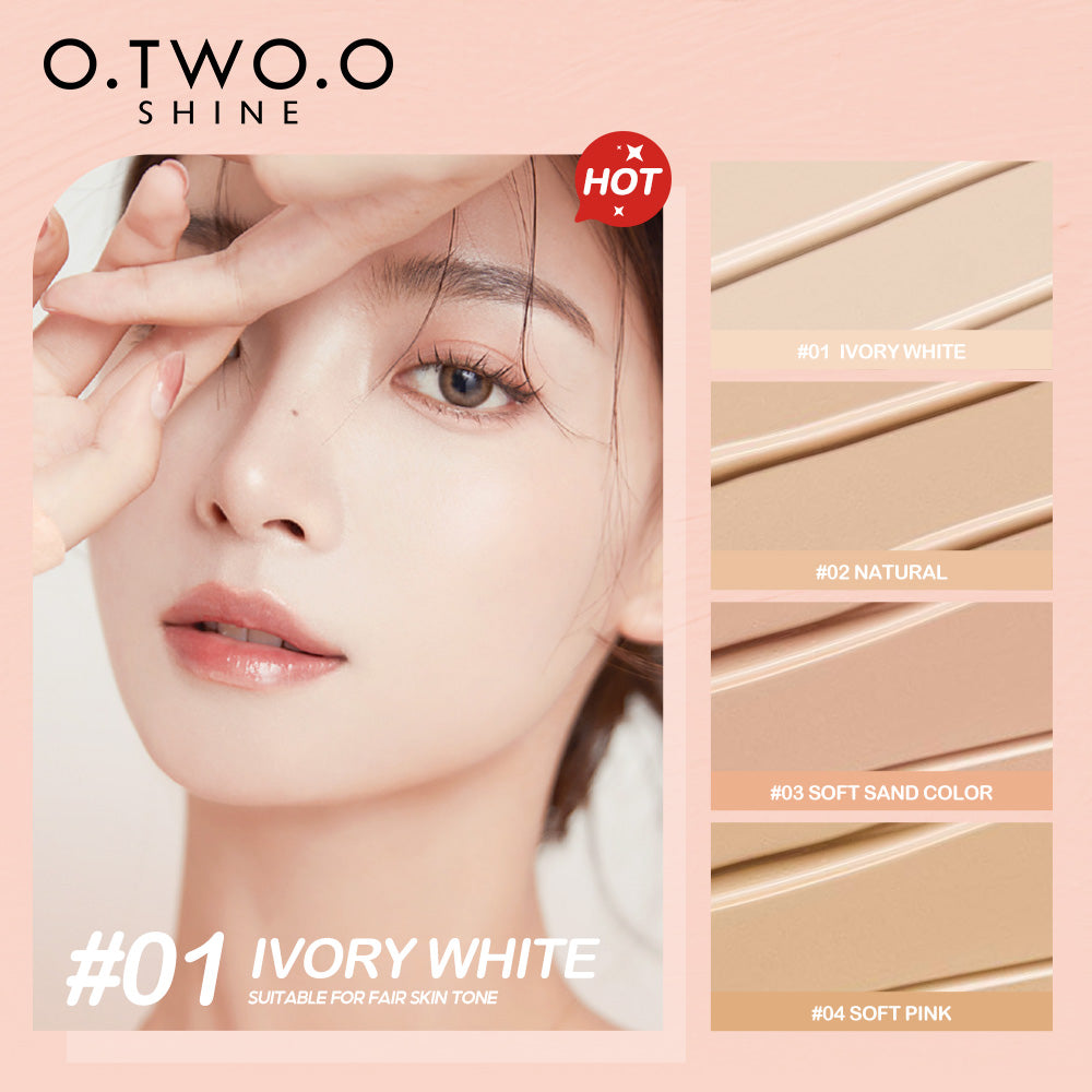 O.TWO.O SHINE High Coverage Natural Liquid Foundation