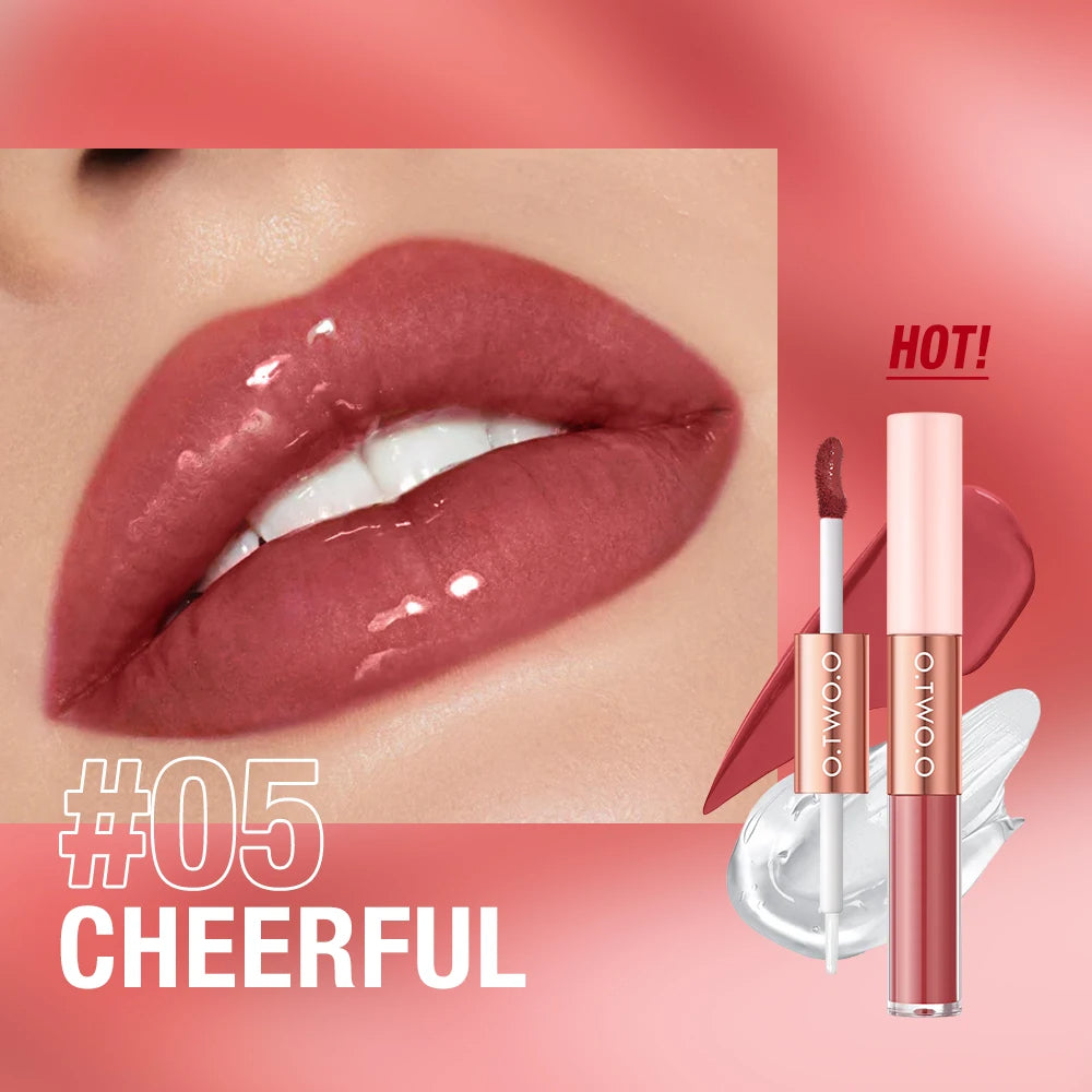 O.TWO.O 2in1 Matte Lipstick Lip oil