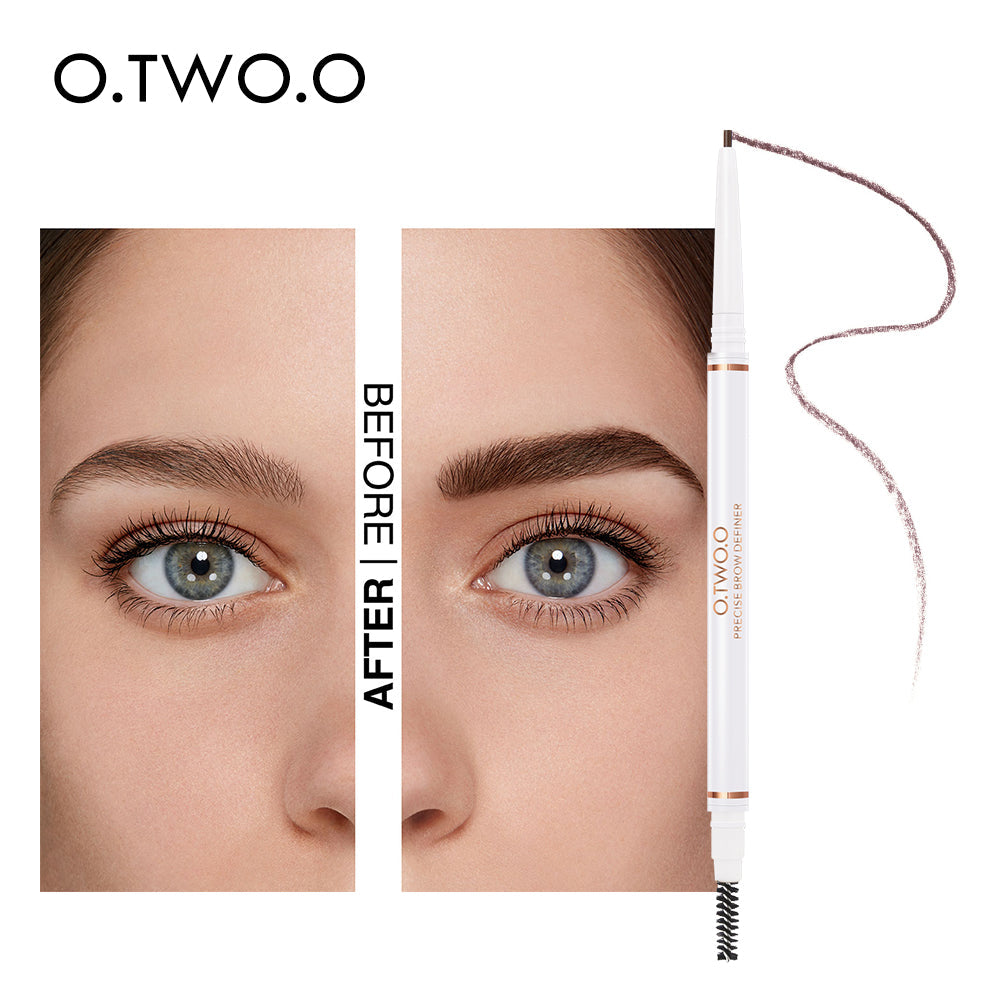 O.TWO.O 4 Popular Colors Microblading Eyebrow Pen Long Wearing Precise Brow Definer Makeup Eyebrow Pencil