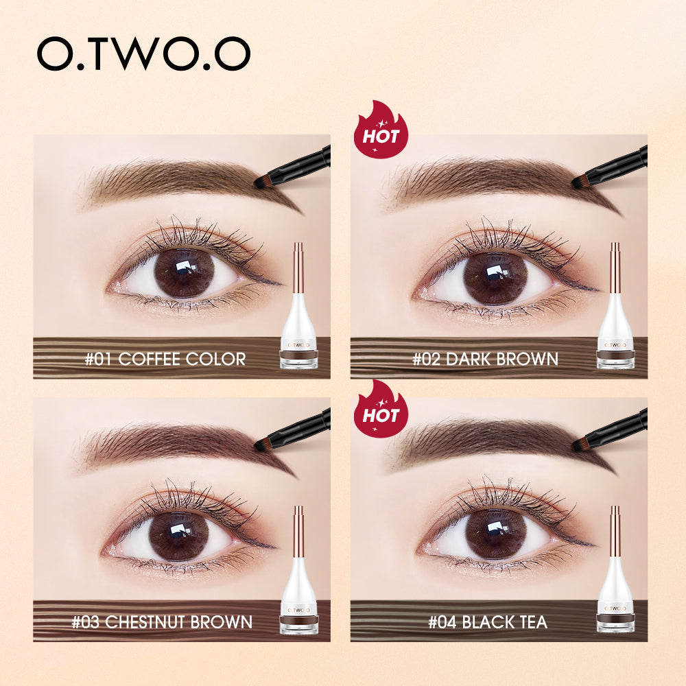 O.TWO.O New Arrival Natural Shaping Dyeing Eyebrow Cream