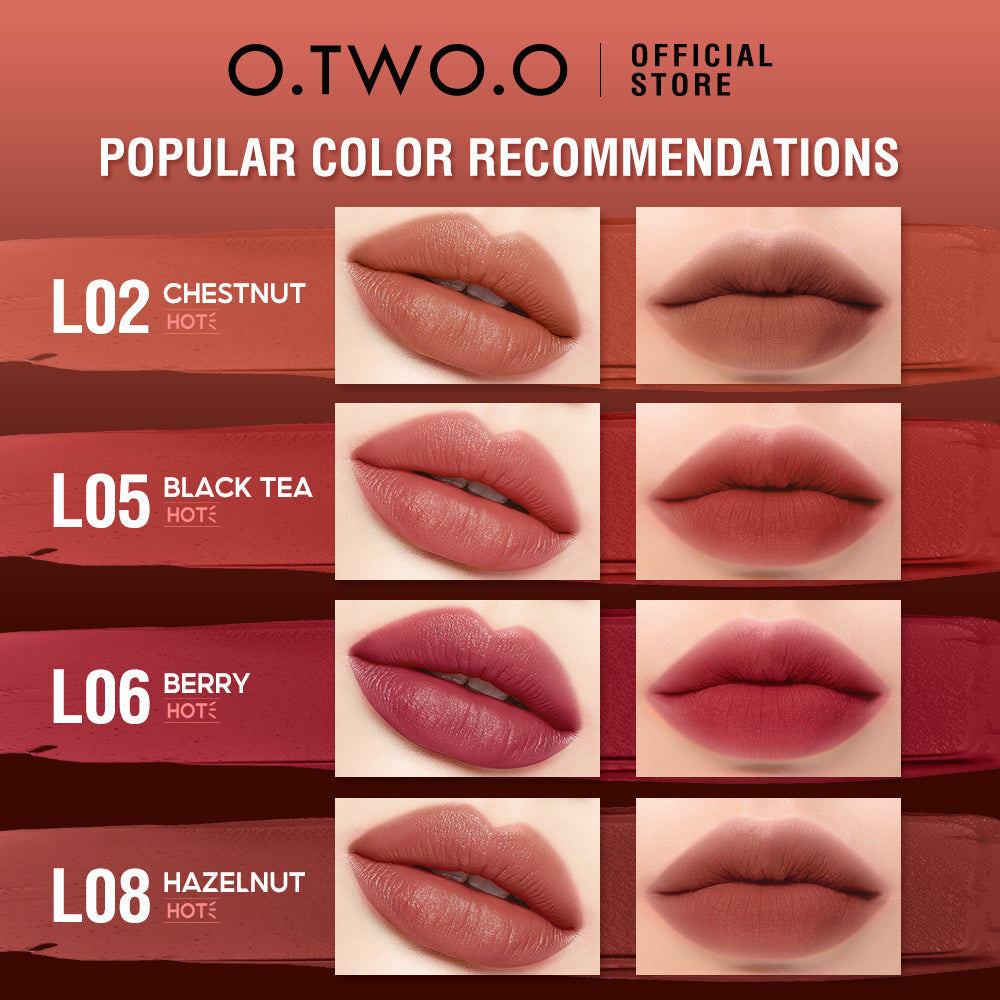 O.TWO.O  2 in 1 Lipstick Double Head Lipstick and Lip Mud