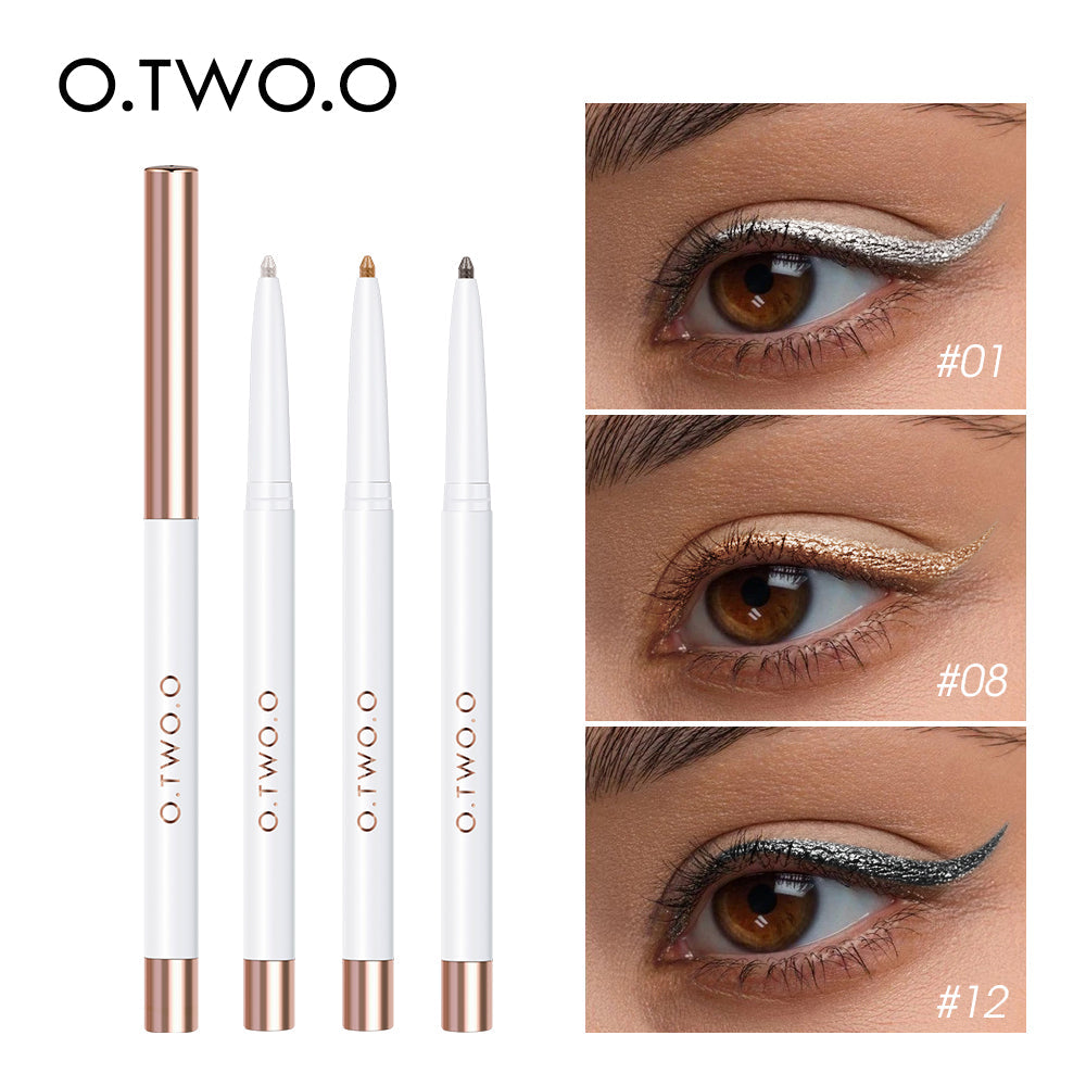 O.TWO.O New Arrival 12 Colors Eye Shadow Pencil Multi-Effect Eyeshadow Stick