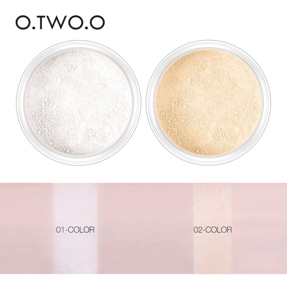 O.TWO.O Face Makeup Loose Powder Oil Control Setting Powder