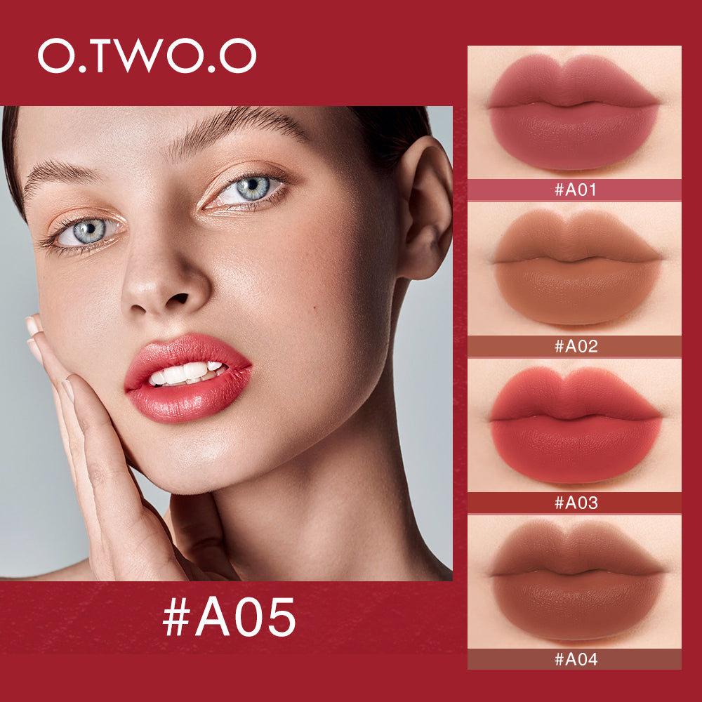 Matte Waterproof Lip Glaze Long Lasting Velvet Texture Smooth Liquid Lipstick