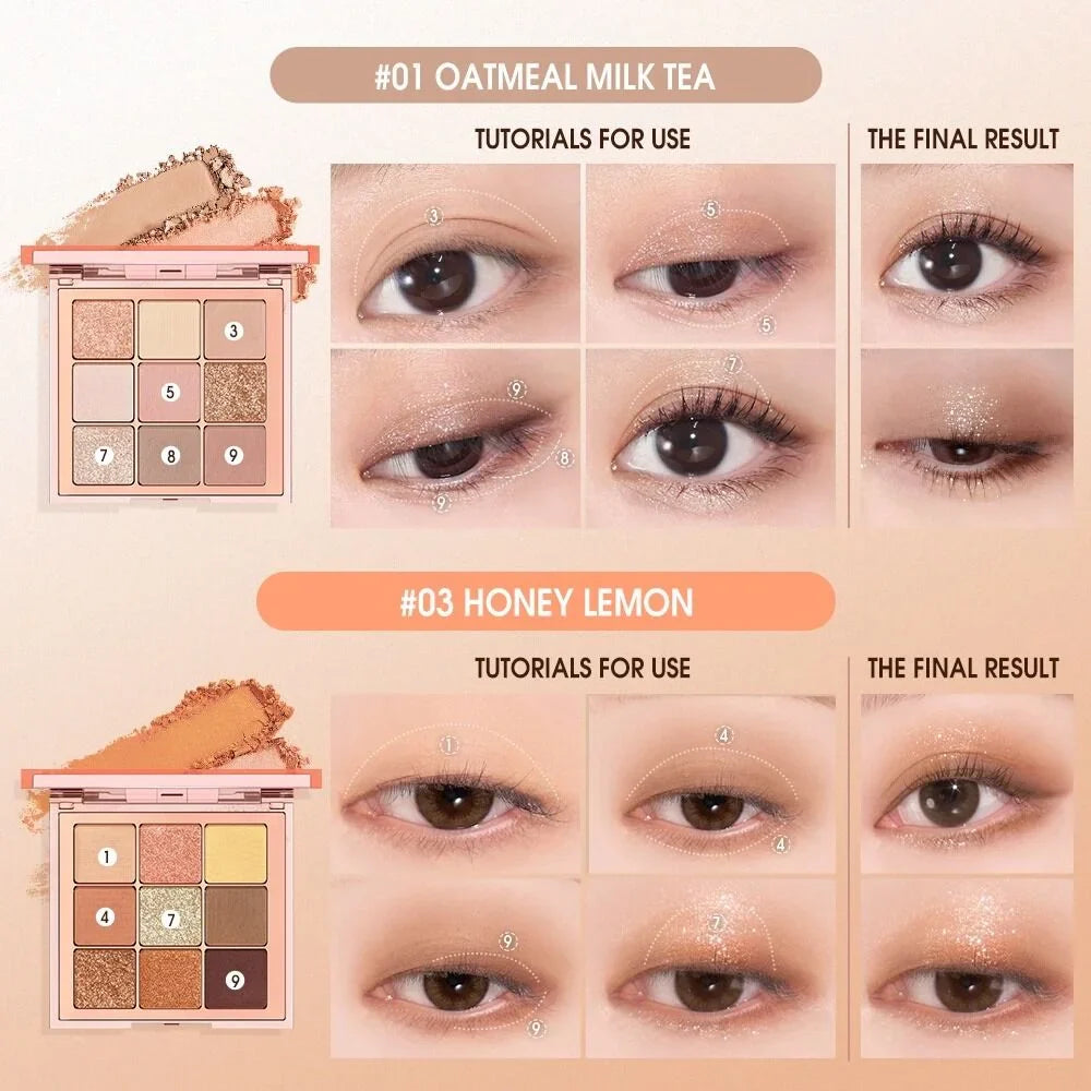 O.TWO.O Sheen Eyeshadow Palette