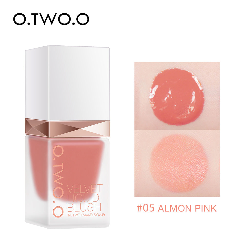 O.TWO.O  4 COLORS LIQUID BLUSHER
