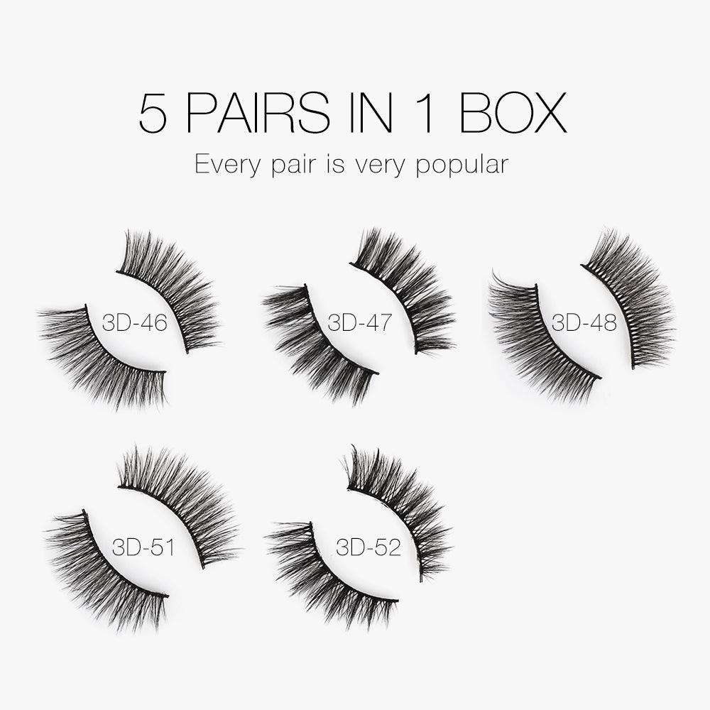 O.TWO.O 3D Eyelash Stem Faux Mink Eyelashes