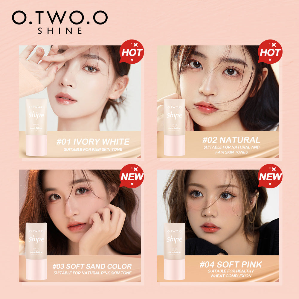 O.TWO.O SHINE High Coverage Natural Liquid Foundation