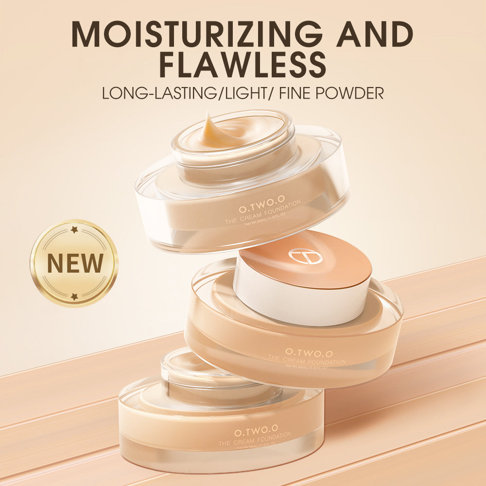 O.TWO.O New Arrival Cream Foundation with Skin Care founction