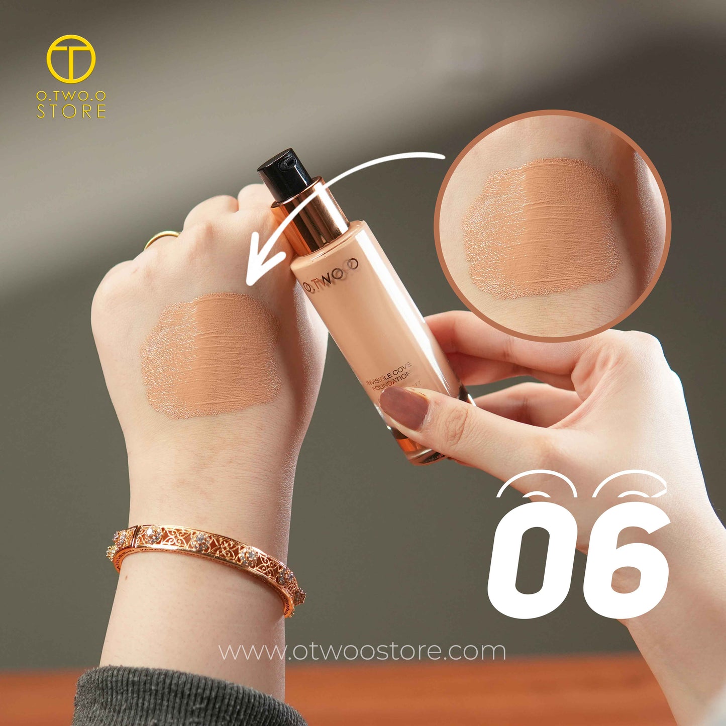 O.TWO.O Invisible Cover Foundation