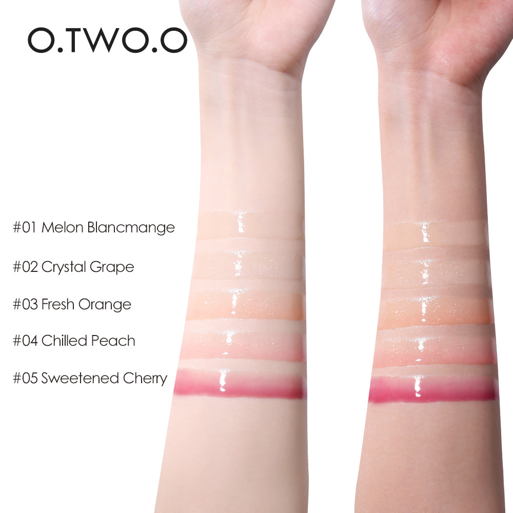O.TWO.O New Arrival Clear Crystal Berry Lip Gross