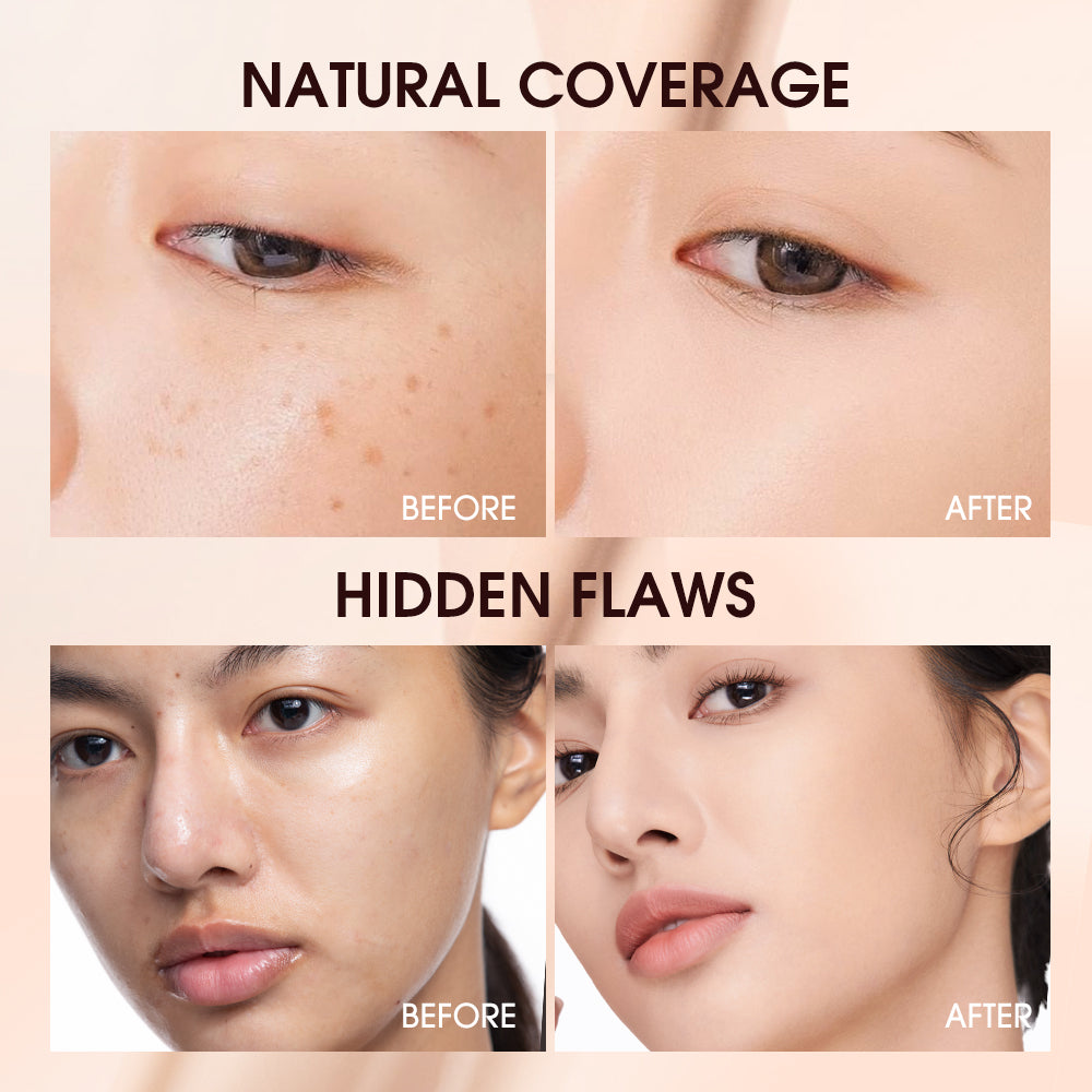 O.TWO.O New Arrival Matte and Moist Good Coverage Air cushion powder paste