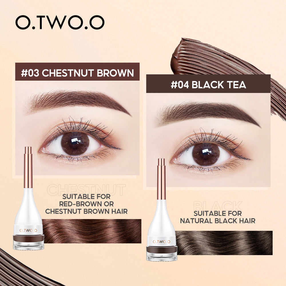 O.TWO.O New Arrival Natural Shaping Dyeing Eyebrow Cream