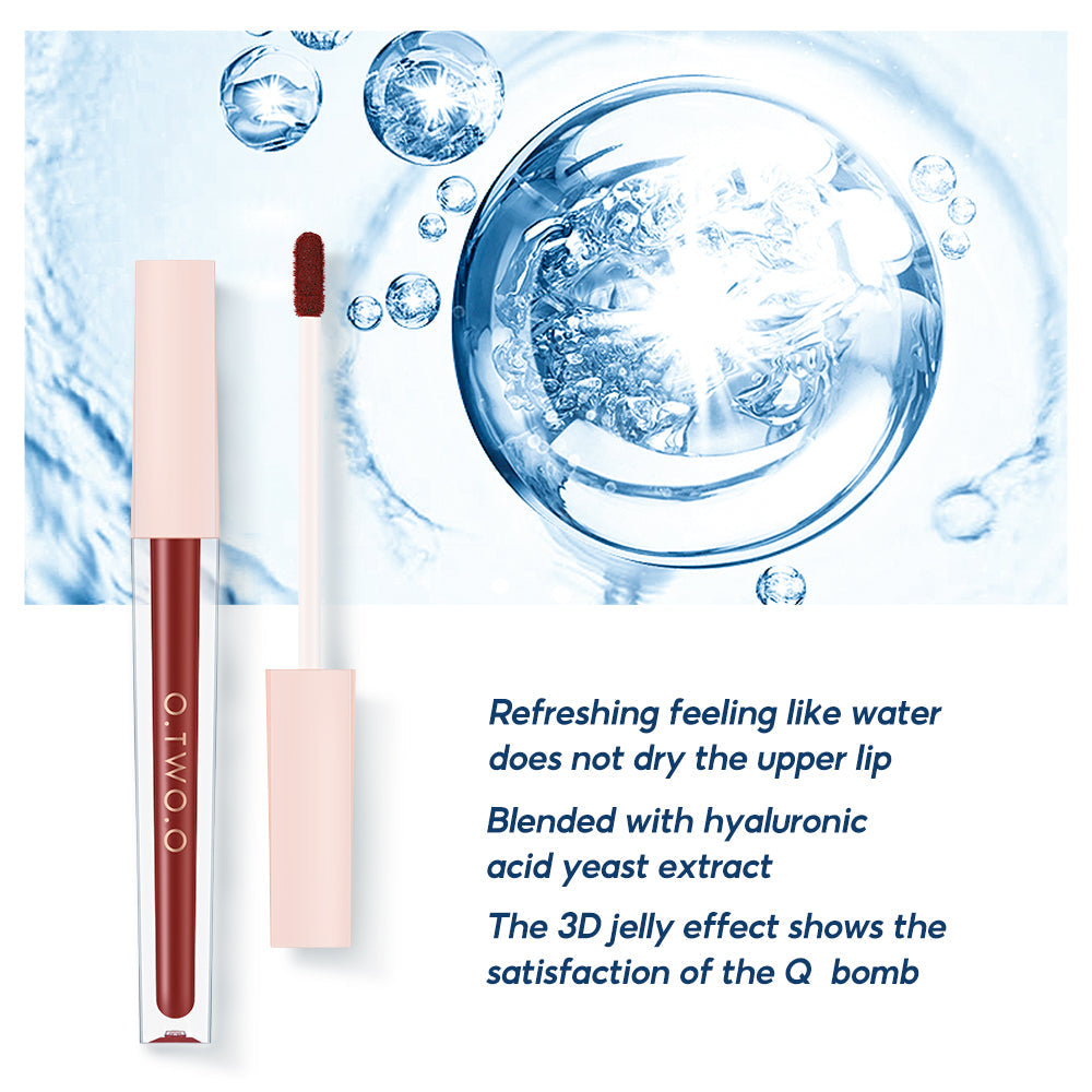 O.TWO.O SHINE Series 6 Colors Mirror and Smooth Lip Glaze