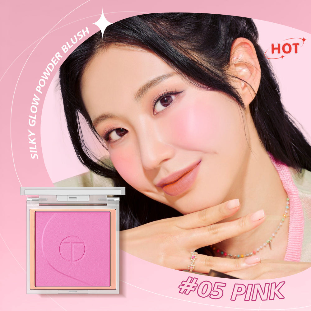 O.TWO.O High Pigment 6 Color Blush Pallete Powder