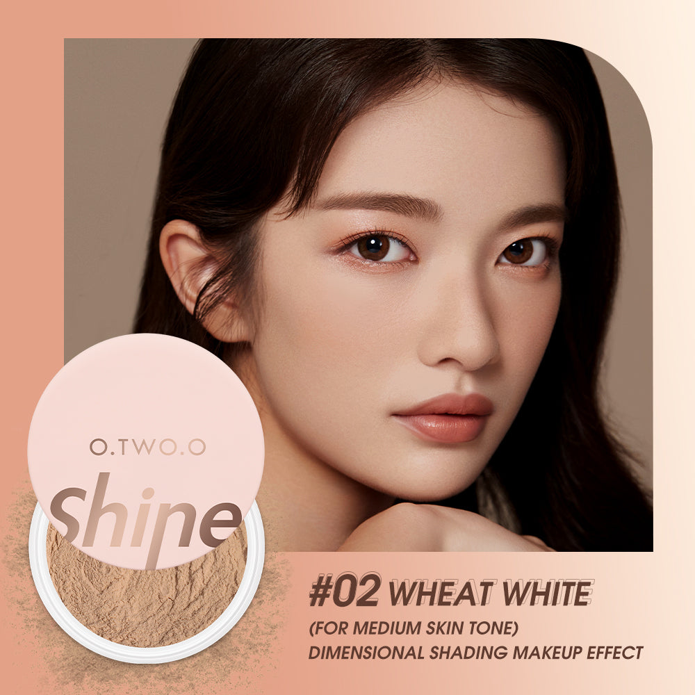 O.TWO.O SHINE Series Delicate Oil Control Loos Powder