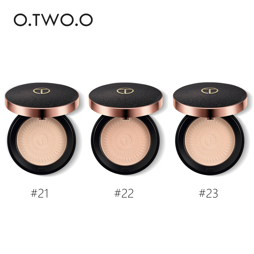 O.TWO.O 3 Colors Silky Smooth Face Powder Oil Control Foundation Makeup Setting Powder