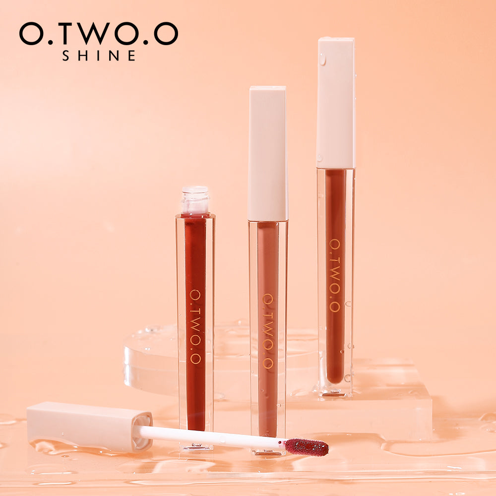 O.TWO.O SHINE Series 6 Colors Mirror and Smooth Lip Glaze