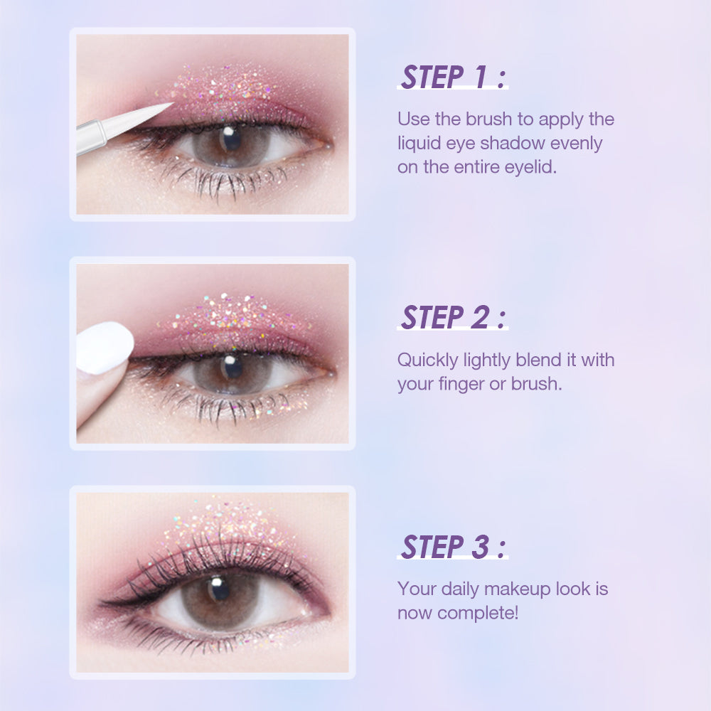 O.TWO.O New Arrival Hotest Liquid Eye Shadow with 8 Colors