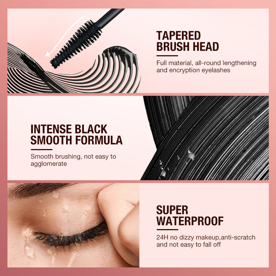 O.TWO.0 3X Volume Ultra Bushy Waterproof Mascara