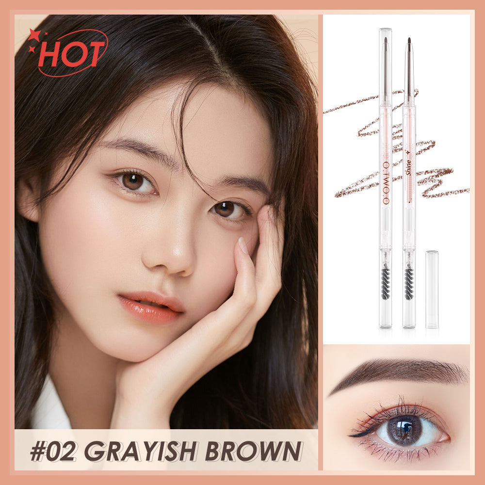 O.TWO.O SHINE Series 3 Colors Charming Slender Painter Eyebrow Pencil