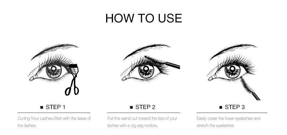 O.TWO.O Microfiber Lash Black Mascara Long Lasting