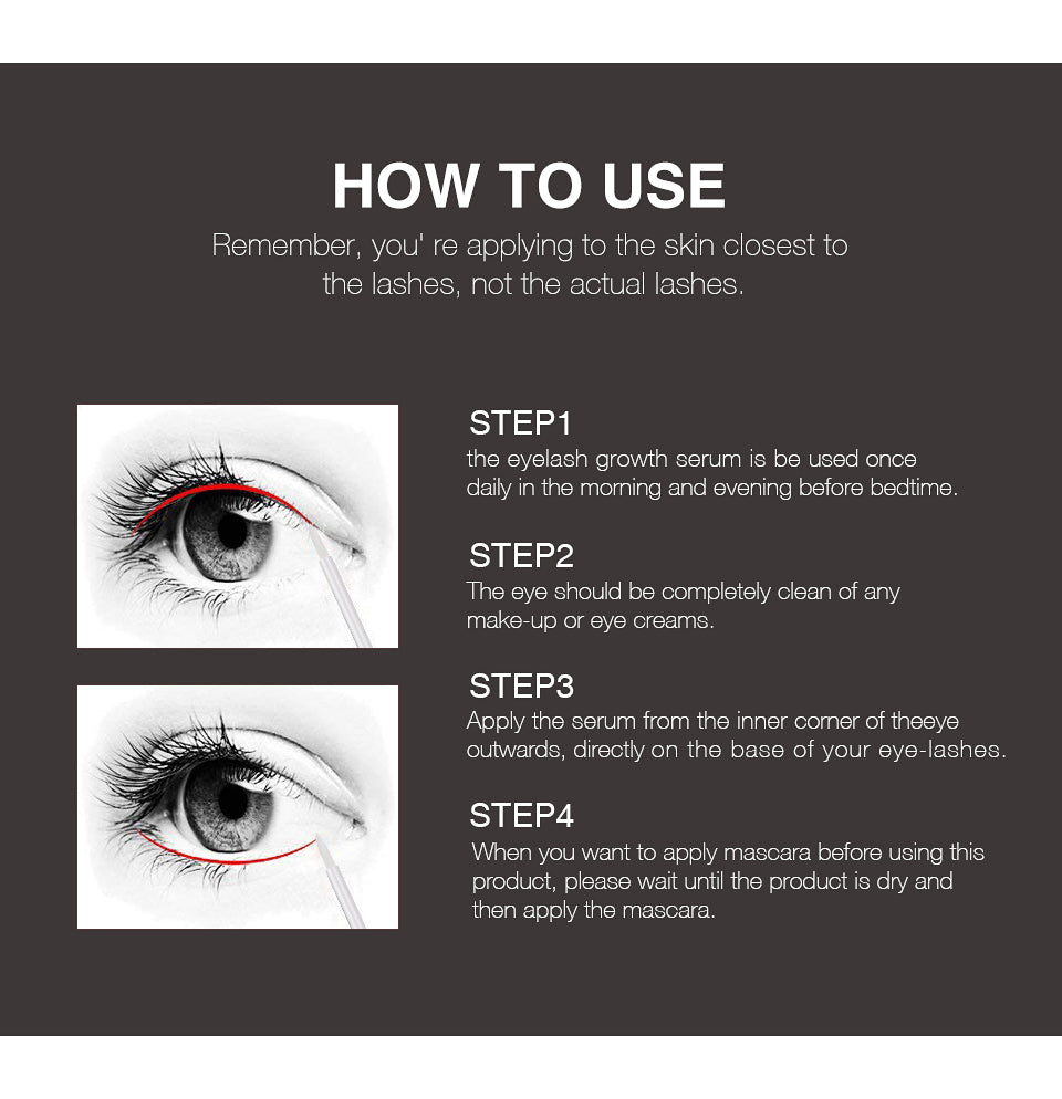 O.TWO.O Beauty Products For Women Lash Care Eyelash Nourishing Lengthening Serum