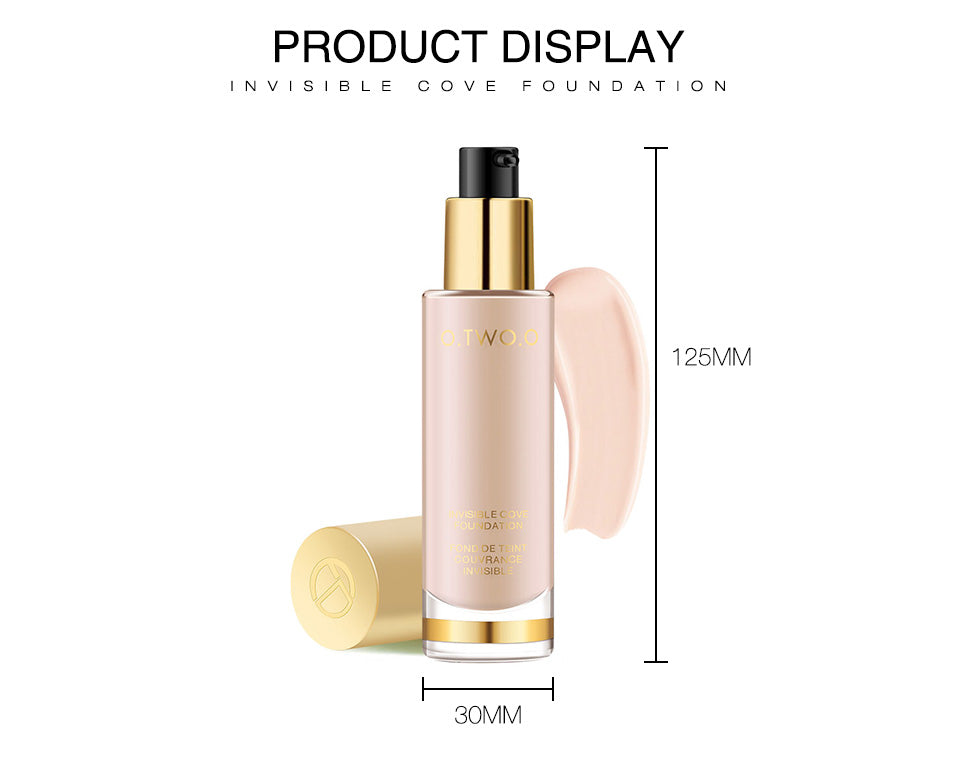 O.TWO.O 8 Colors Makeup Liquid Foundation fit For any color skin